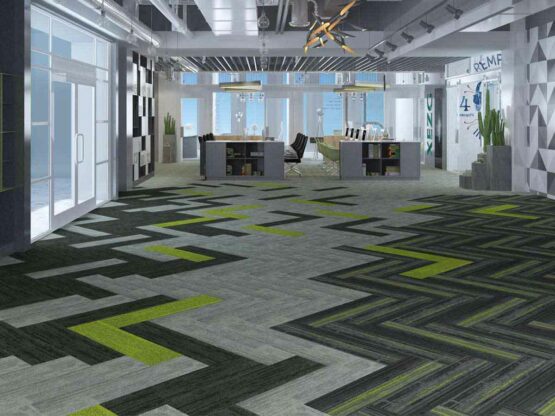 Patterned Carpet Tiles​ in office melbourne